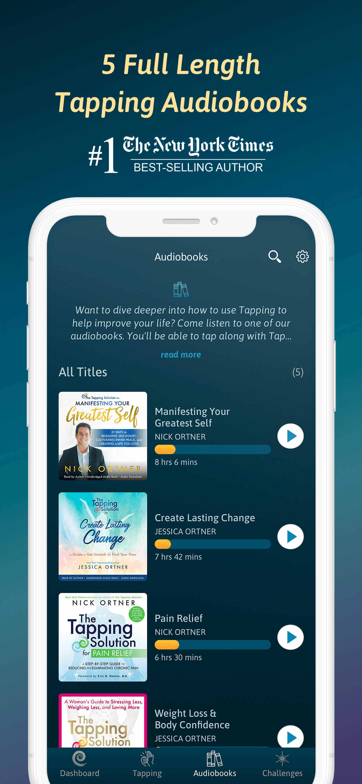 The Tapping Solution App Meditation Index
